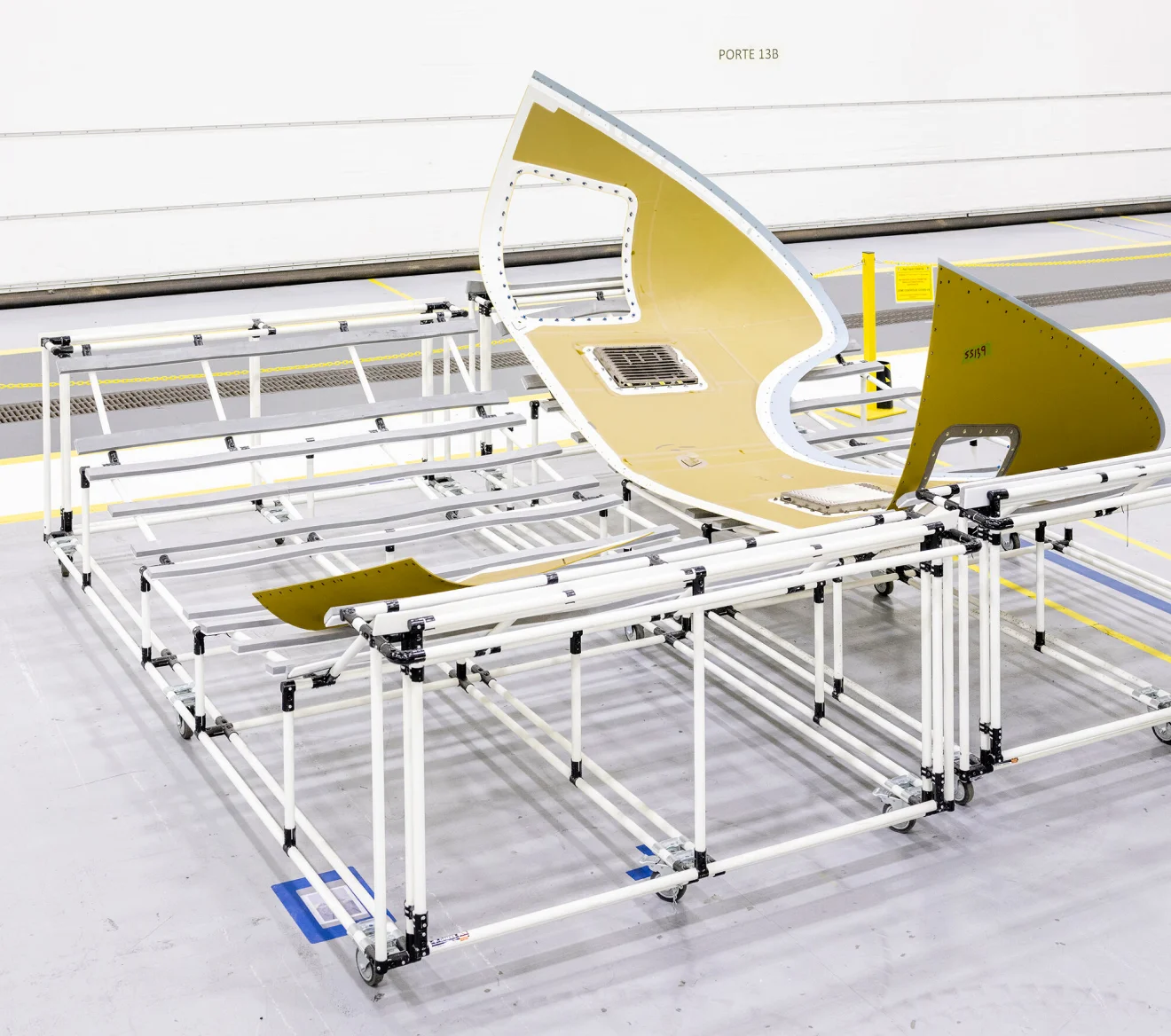 airplane construction site